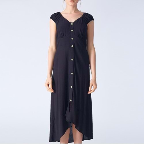 Robin D86130 Bayan Elbise 9Y69 SİYAH